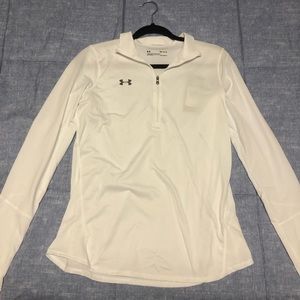 White under armour long sleeve top